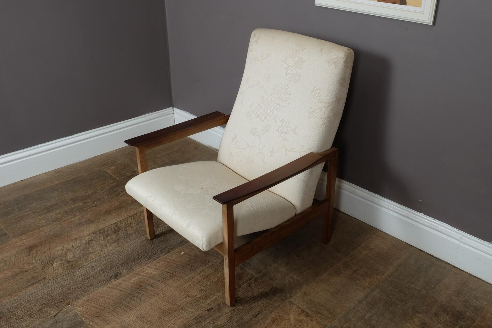 Vintage Retro Guy Rogers Mid Century Kyoto Arm Chair