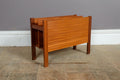 Vintage Retro Mid Century Afrormosia Magazine Rack by Richard Hornby
