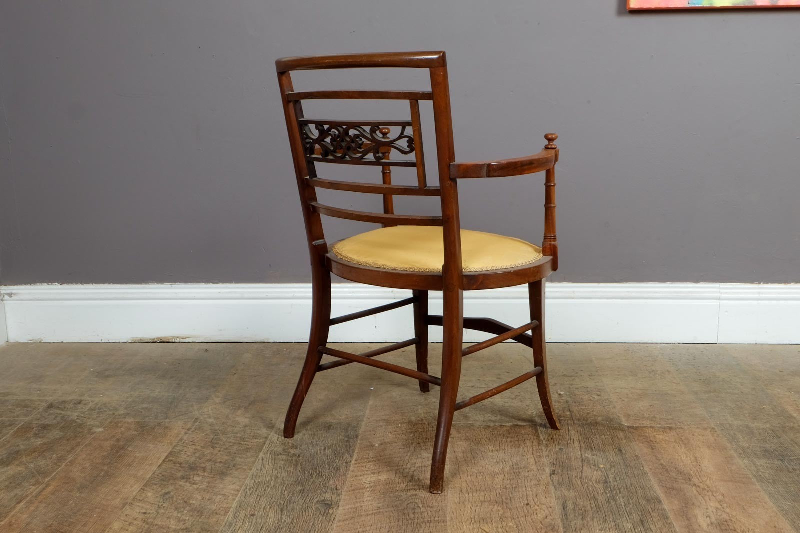 Vintage Retro Jacobean Style Chair