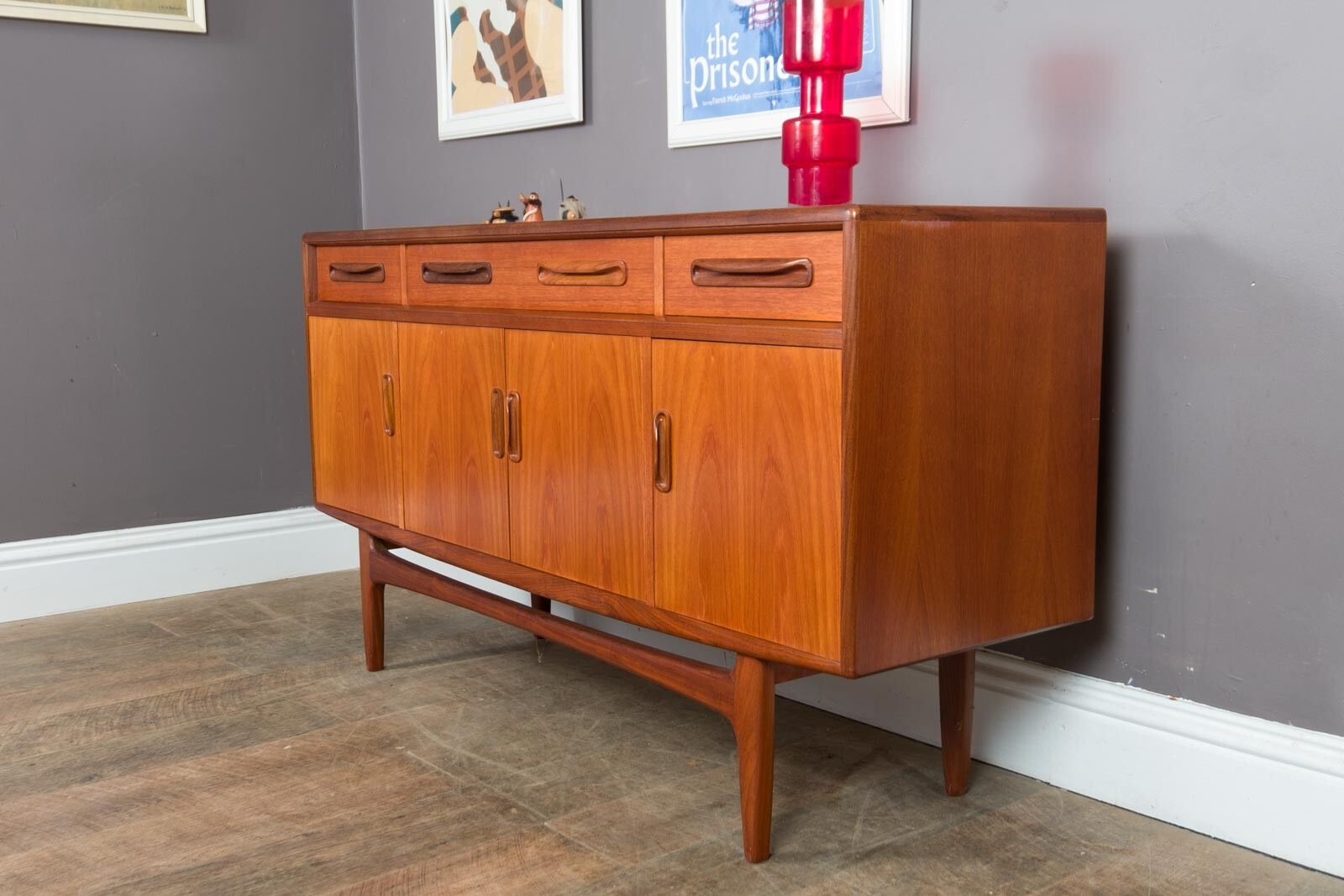 Vintage Retro Small G Plan Fresco Teak Sideboard