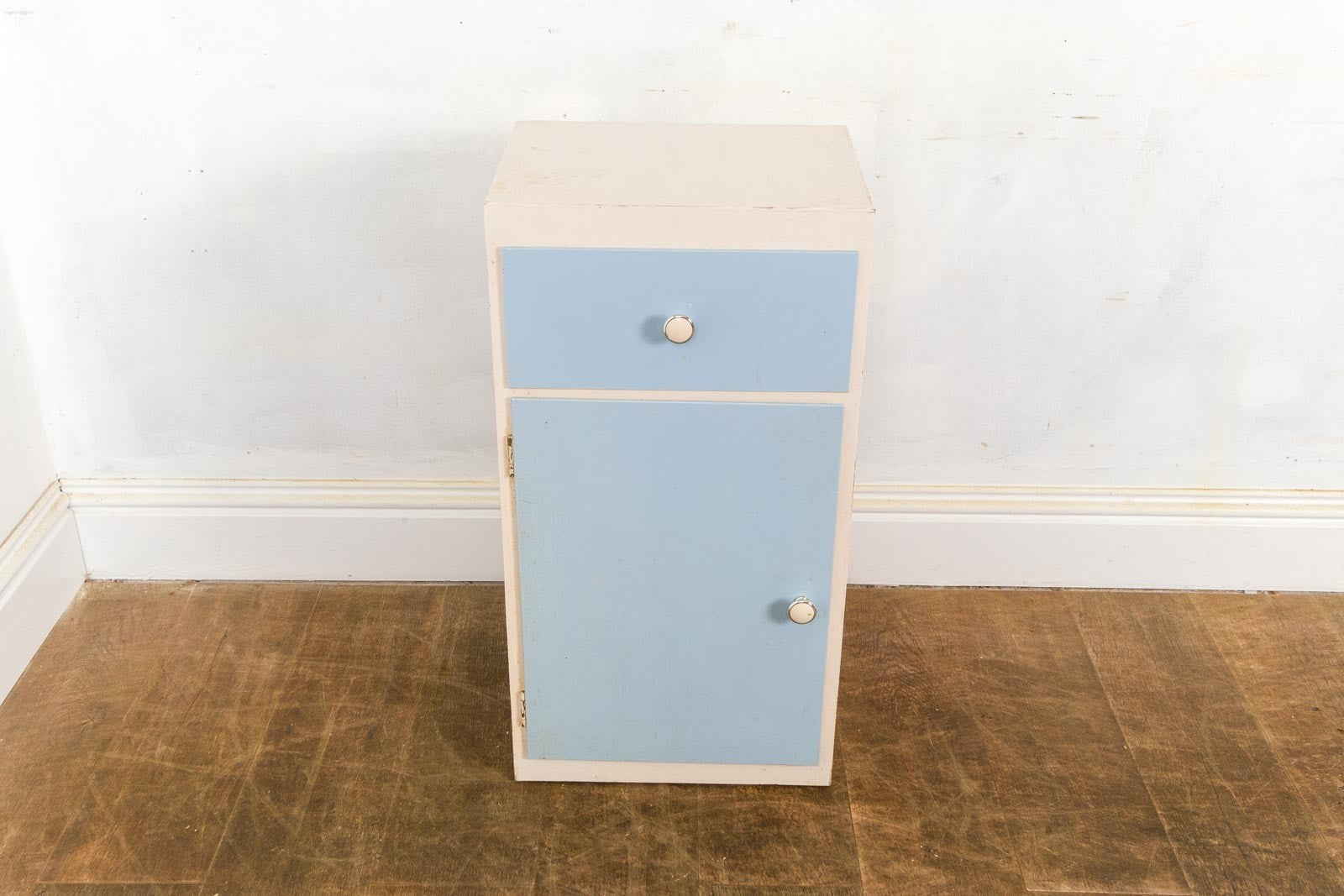 Vintage Retro 1950s Bedside Cabinets / Kitchen Units