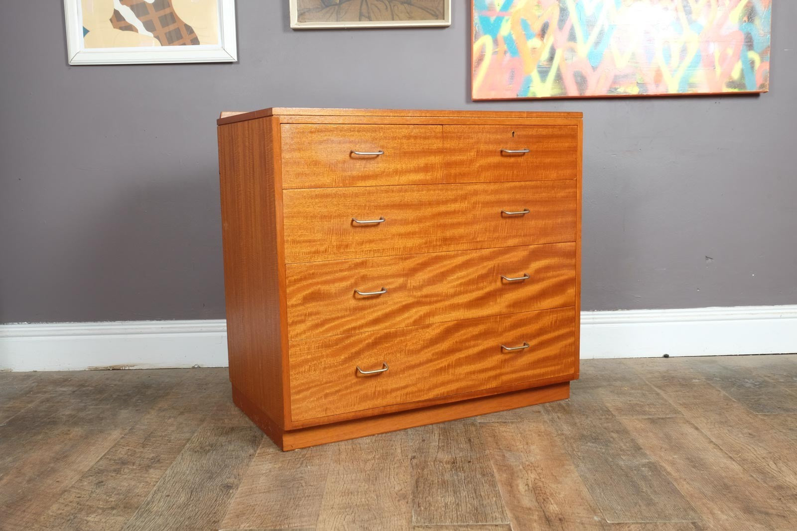Vintage Retro Remploy MOD Chest of Drawers