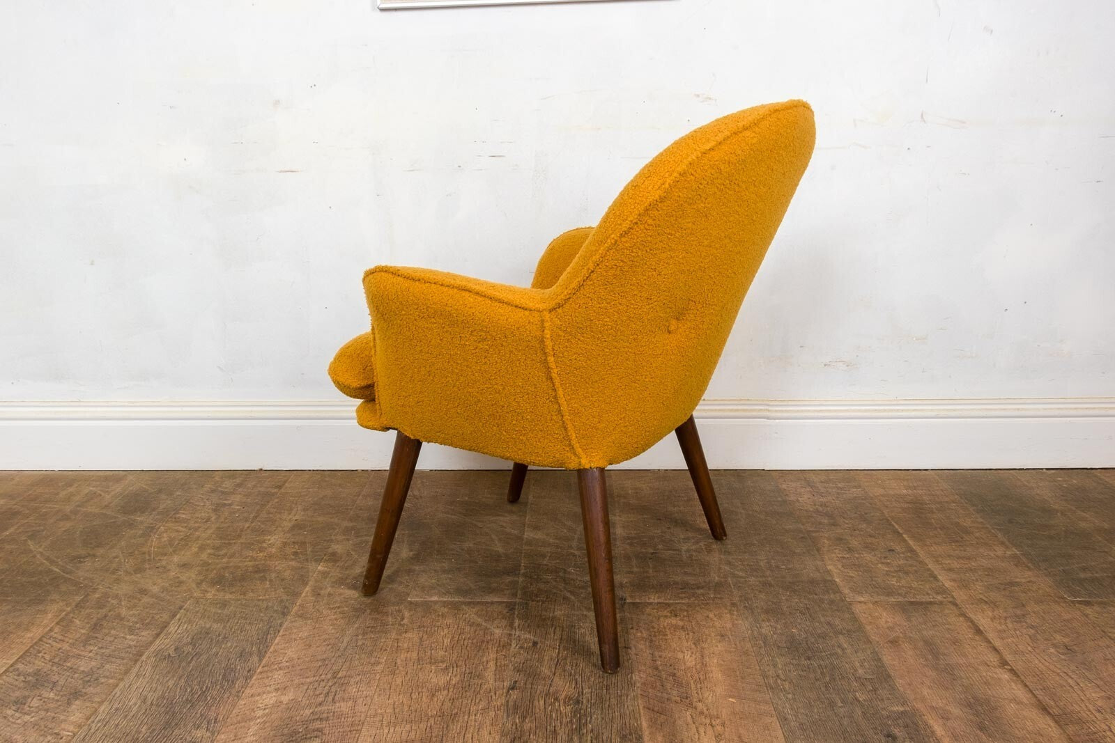 Vintage Retro Mid Century Occasional Chair by Toothill - Newly Upholstered