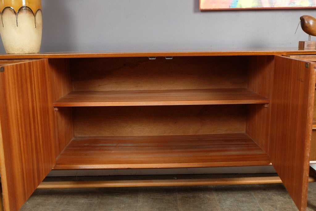 Vintage Retro Large Mid Century Teak Sideboard by Morris of Glasgow