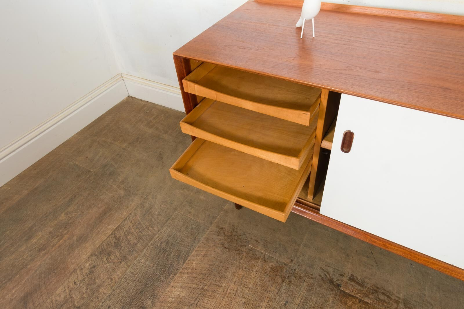 Stunning Vintage Small Teak Sideboard by Arne Vodder for Sibast