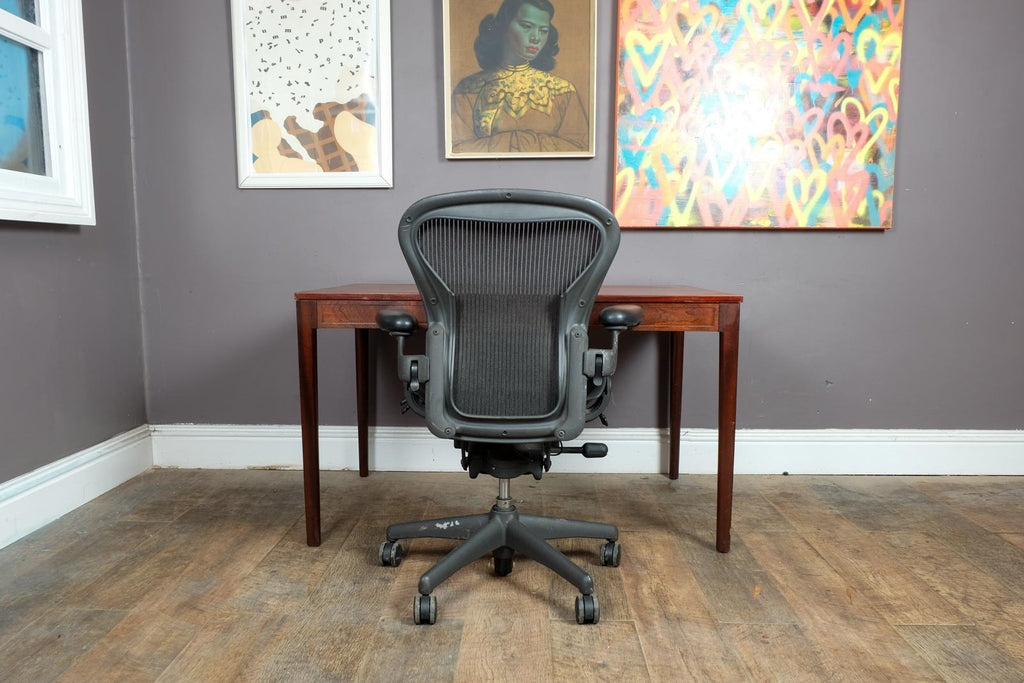 Vintage Retro Danish Scandi Rosewood Desk