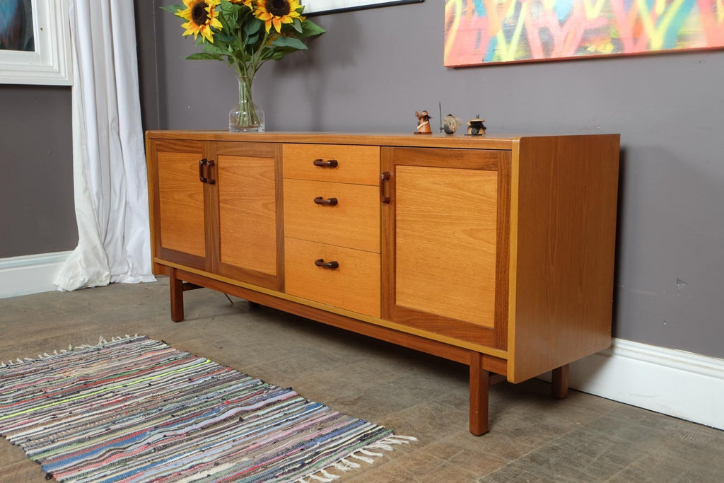Vintage Retro Mid Century Teak Sideboard by Europa