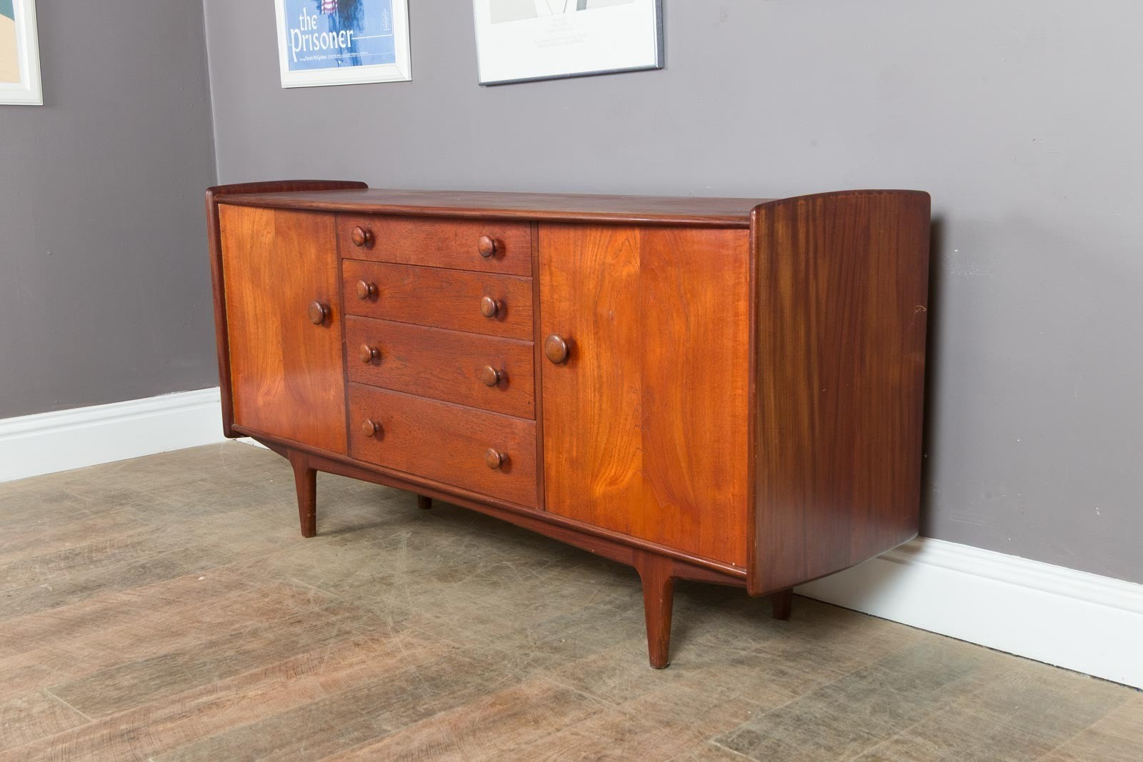 Vintage Retro Mid Century Volnay Afromosia Sideboard by Younger