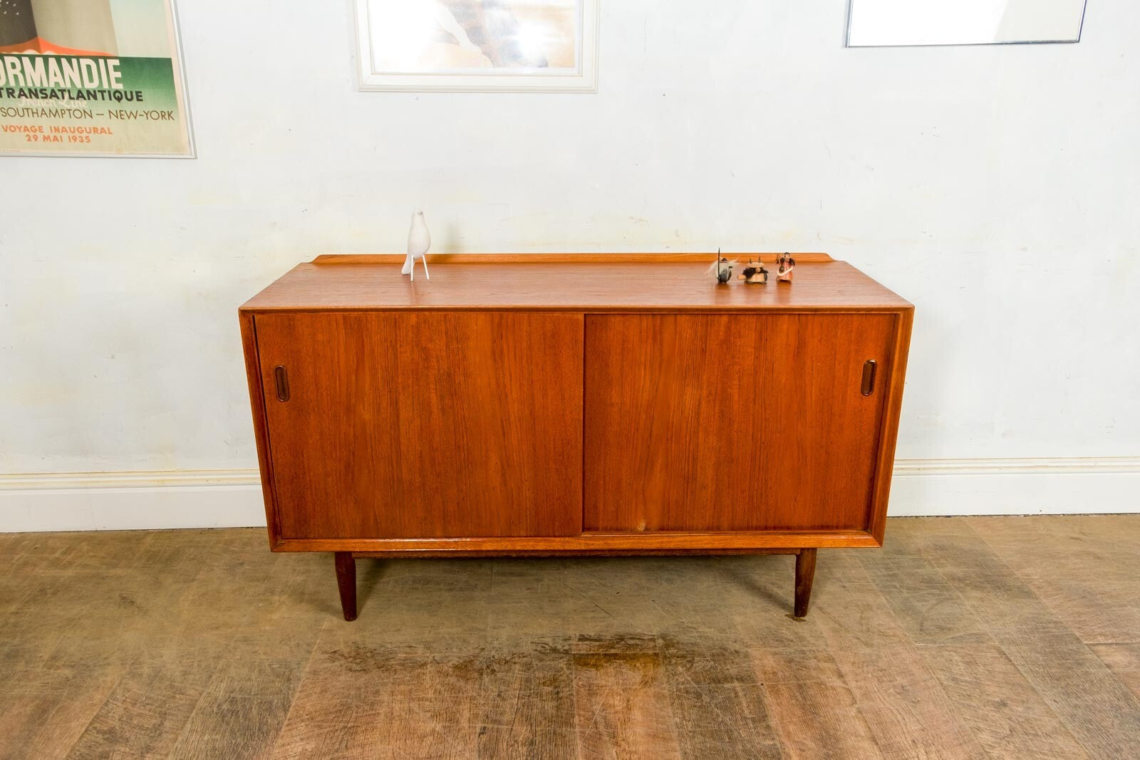 Stunning Vintage Small Teak Sideboard by Arne Vodder for Sibast