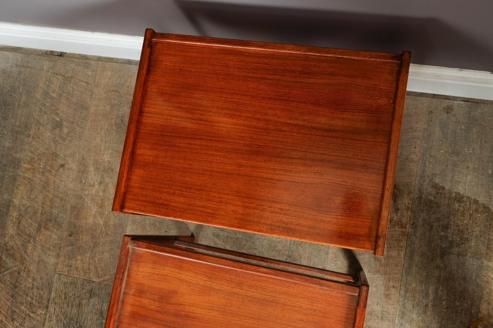 Vintage Retro Mid Century Danish Teak Nest of Tables