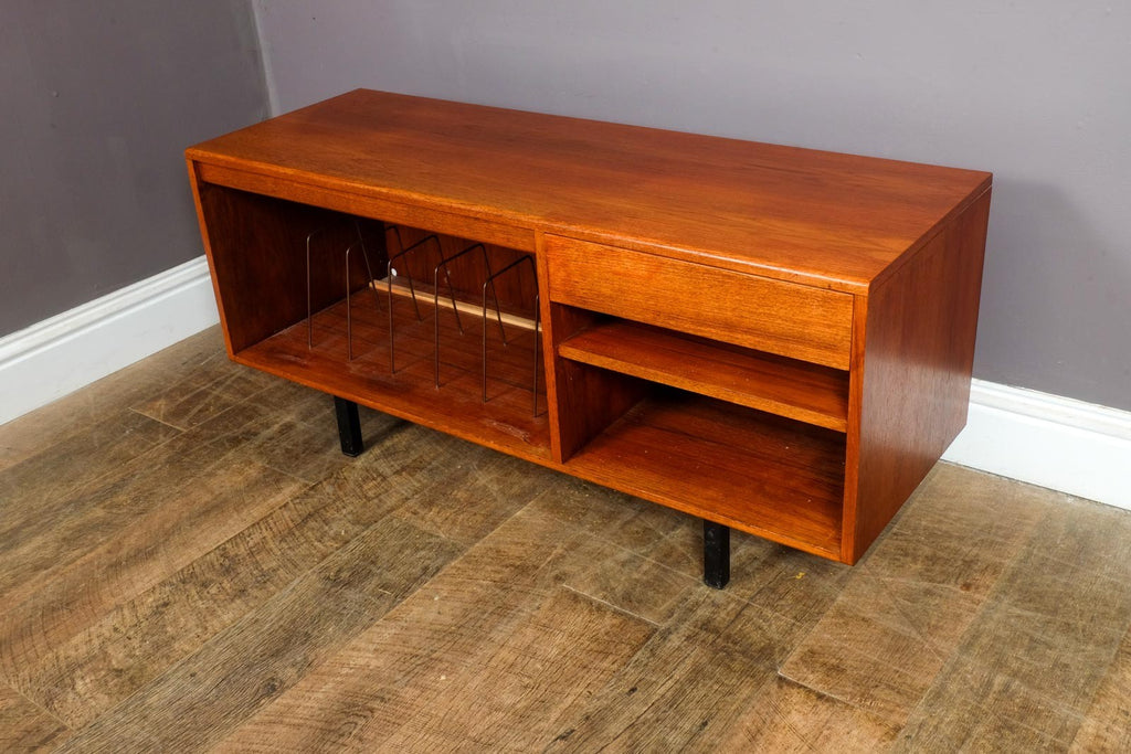 Vintage Retro Mid Century Teak Media Storage unit