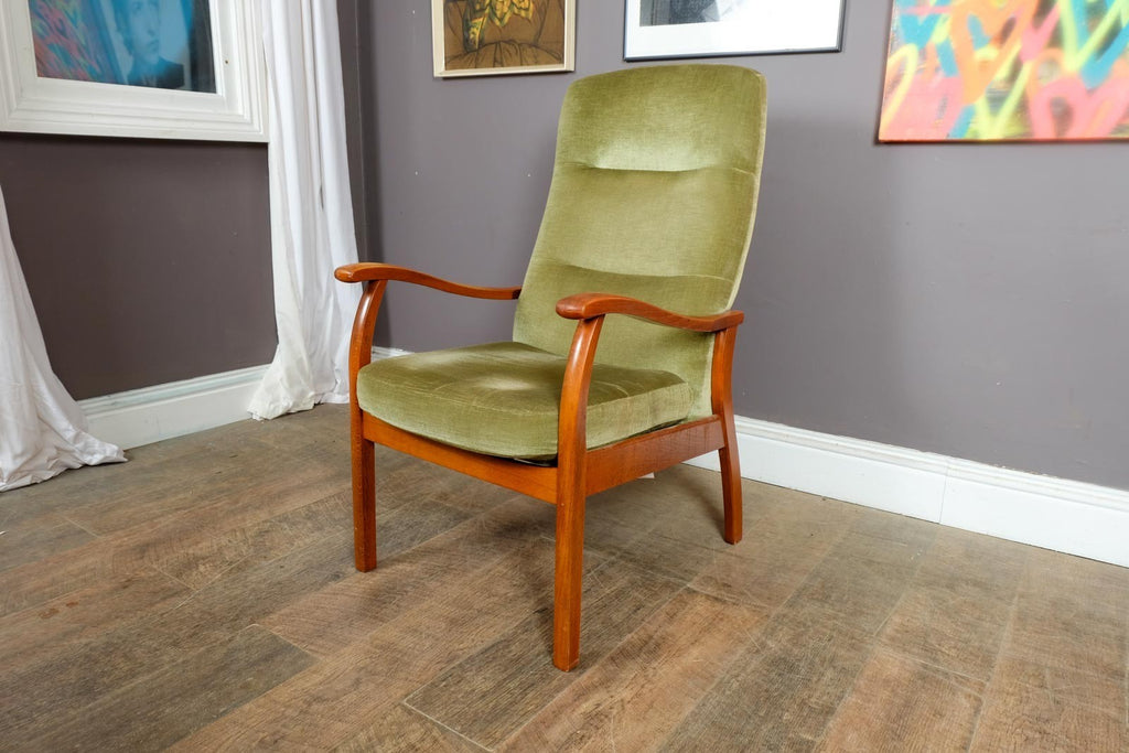 Vintage Retro Mid Century Side Chair by Parker Knoll
