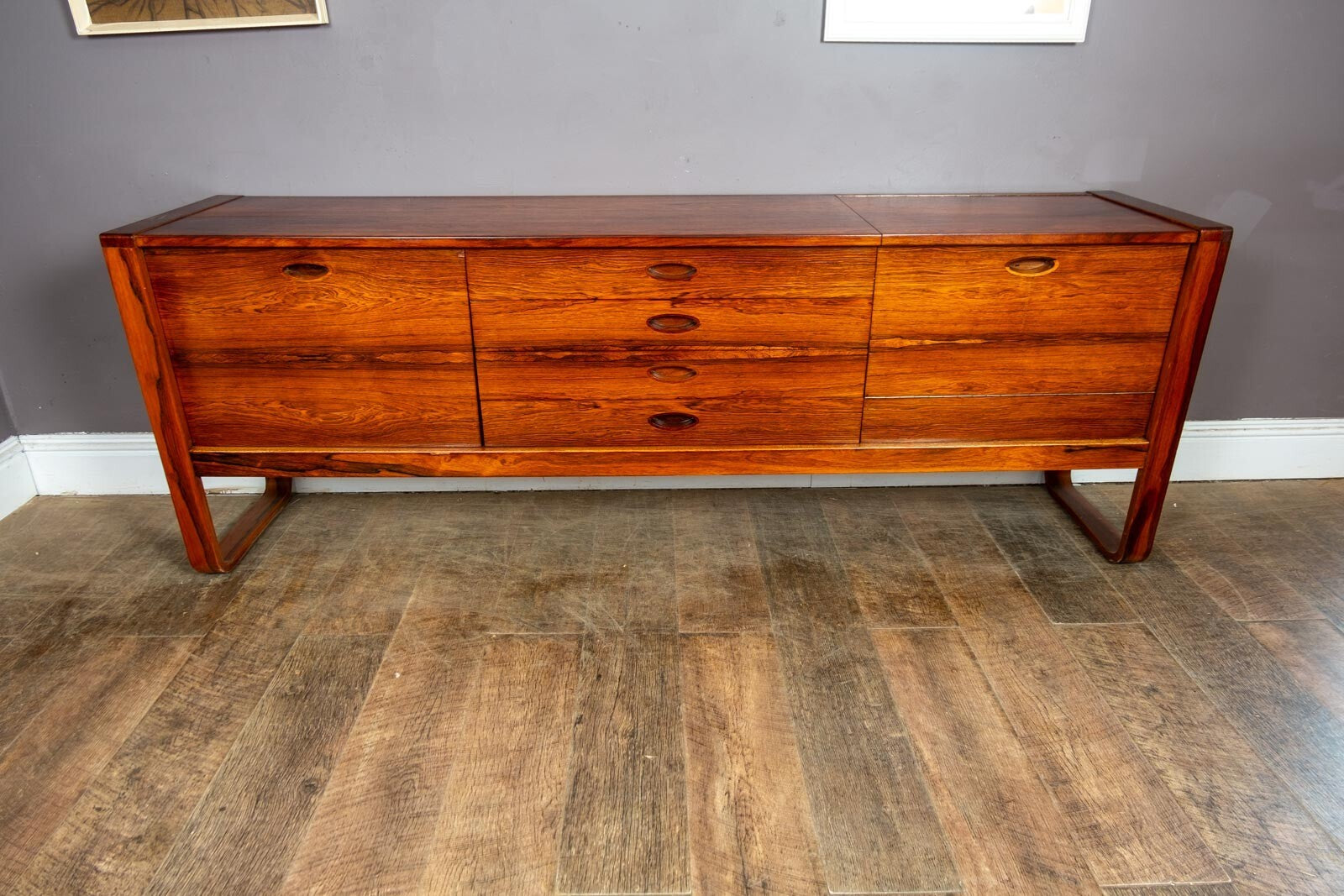 Vintage Retro Uniflex Rosewood Sideboard designed by Gunther Hofstead