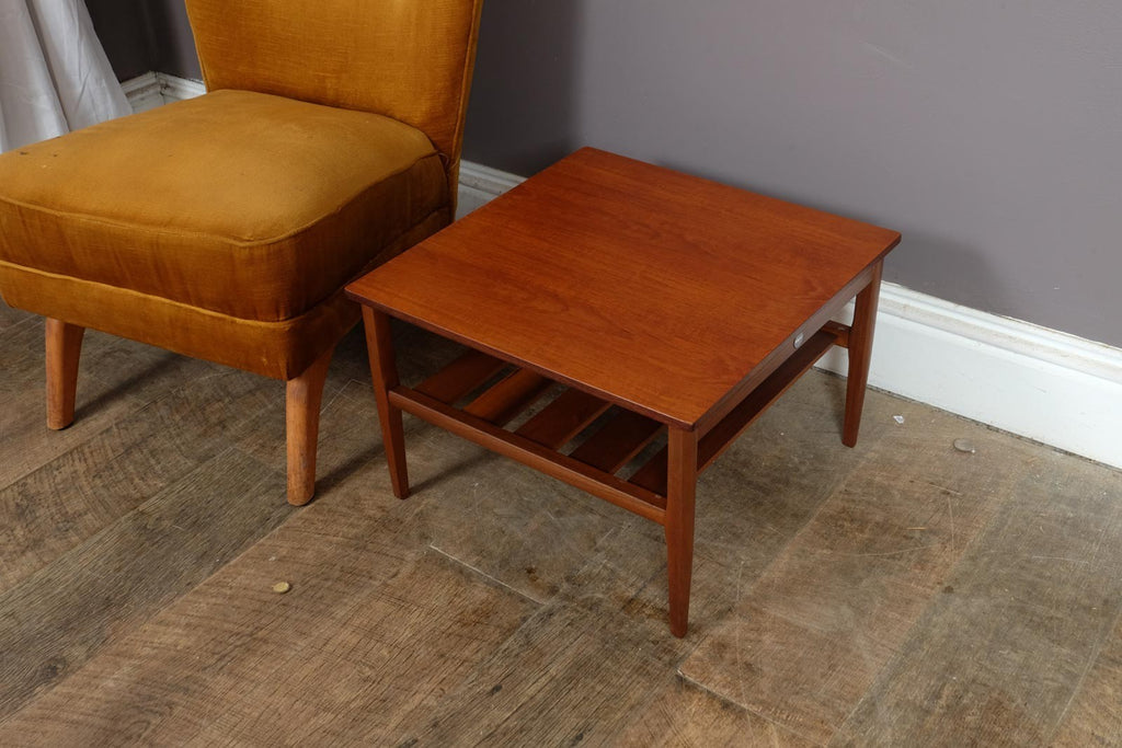 Vintage Retro Small Teak Sidetable by Myer