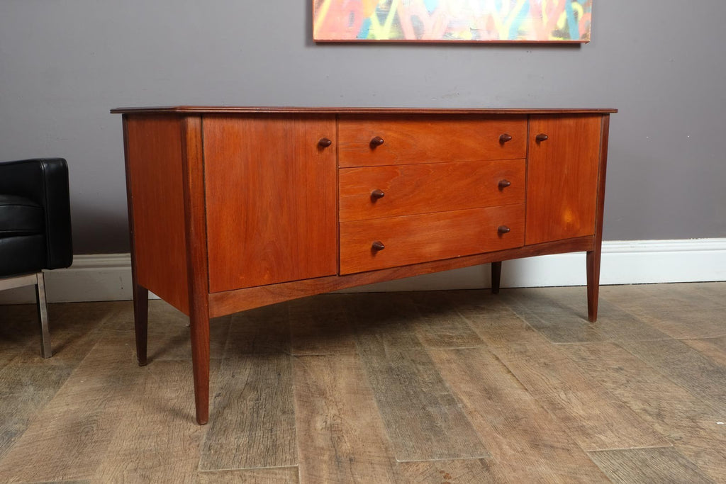 Vintage Retro Mid Century Small Teak Sideboard