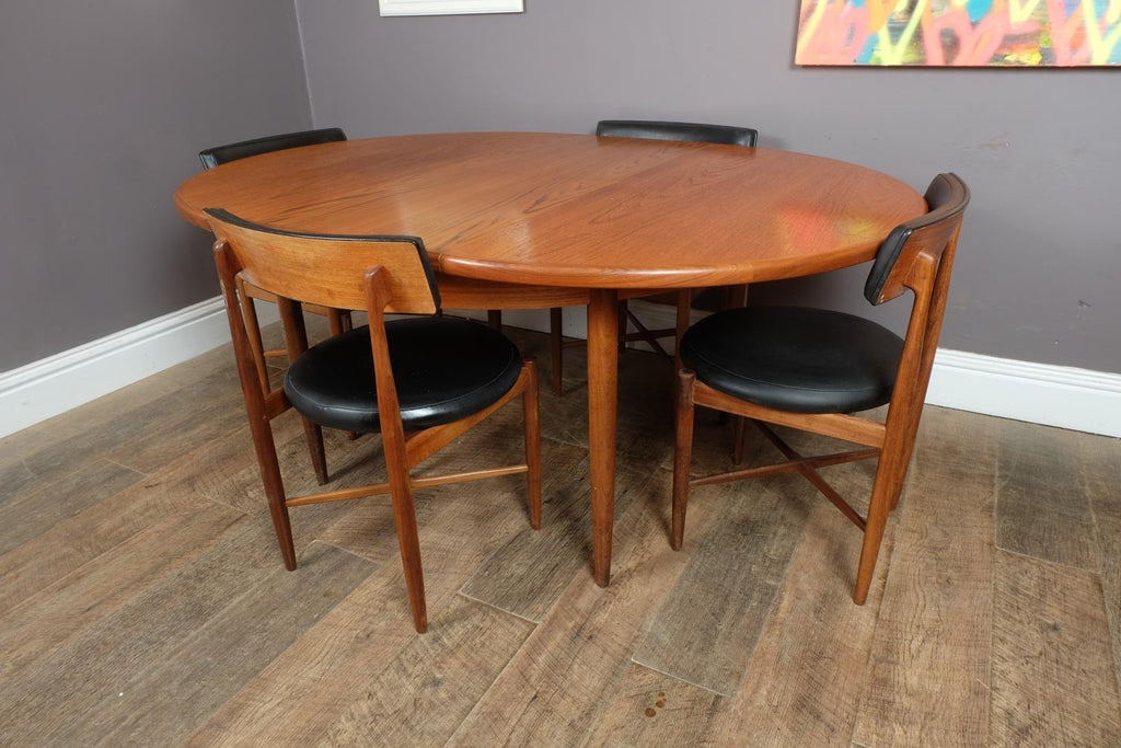 Vintage Retro G Plan Fresco Dining Table and 4 Chairs