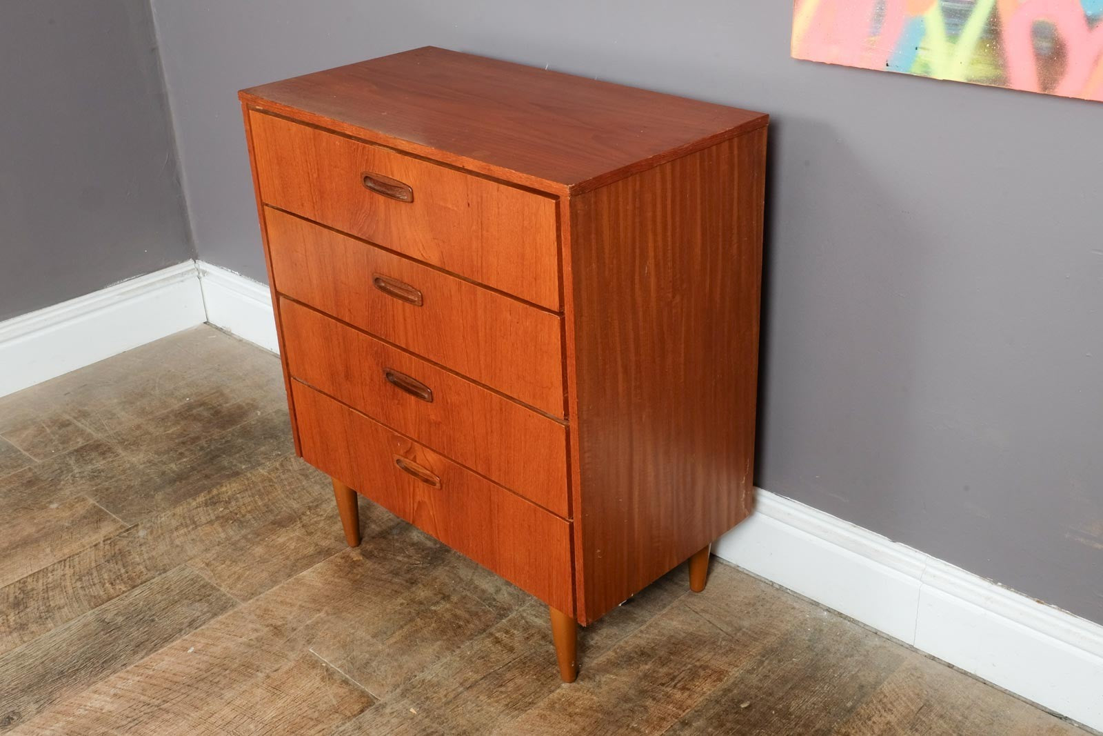 Vintage Retro Danish Style teak Chest of Drawers