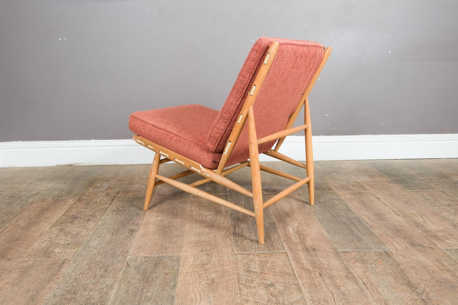 Vintage Retro Ercol  Model 427 Easy Chair Blonde Light Elm - 2 Available