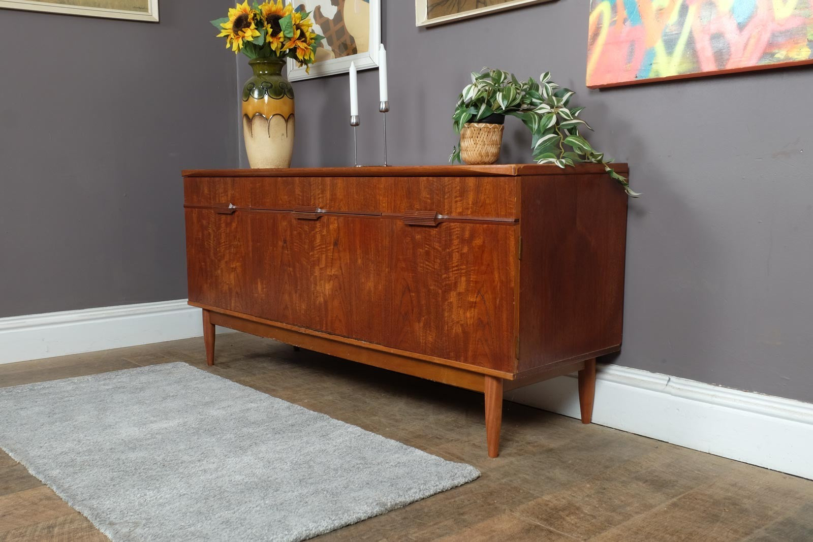 Vintage Retro Mid Century Teak Sideboard by Frank Guille for Austin Suite
