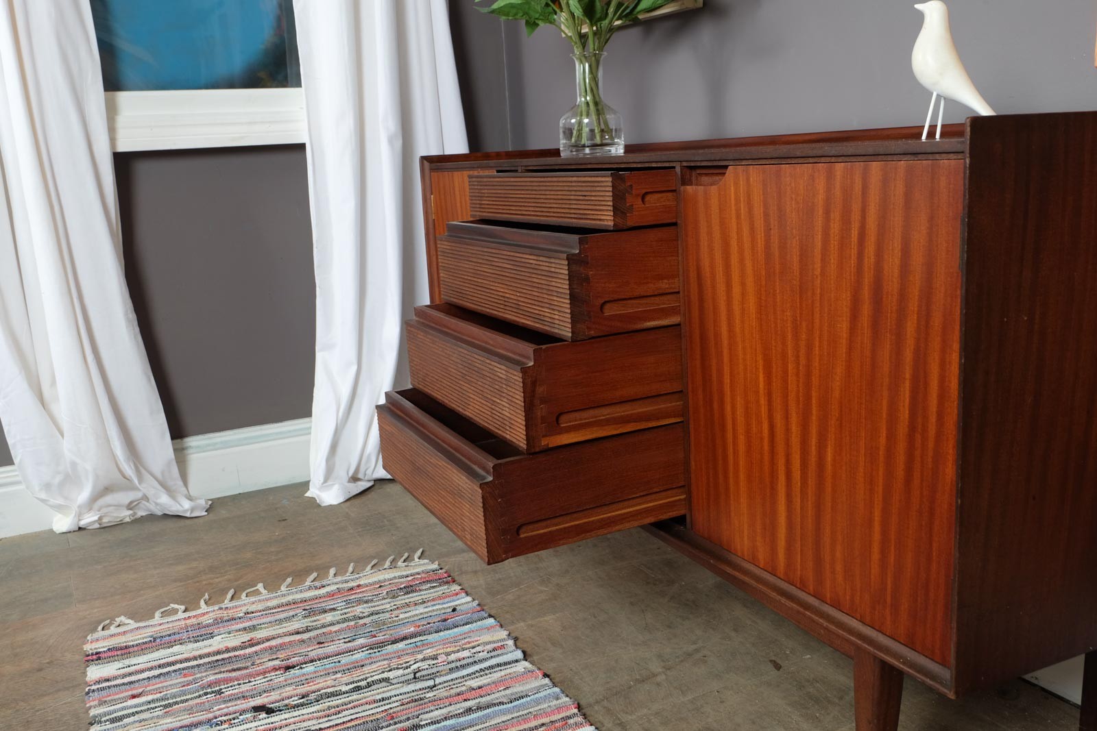 Vintage Retro Fyne Ladye Afromosia Sideboard by Richard Hornby