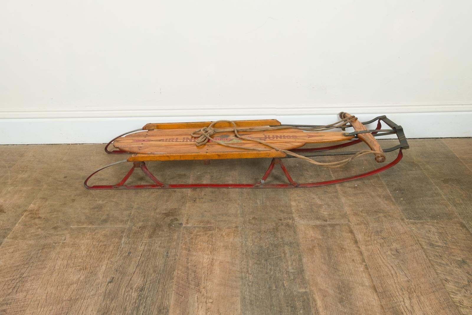 Vintage Retro  Flexible Flyer Series A Junior Flyer Sled