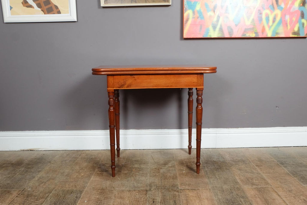 Vintage Retro Flip Top Console Table