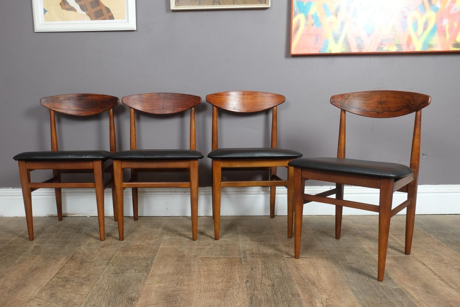 Vintage Retro Mid Century G Plan Fresco Teak Dining Table and 4 Chairs