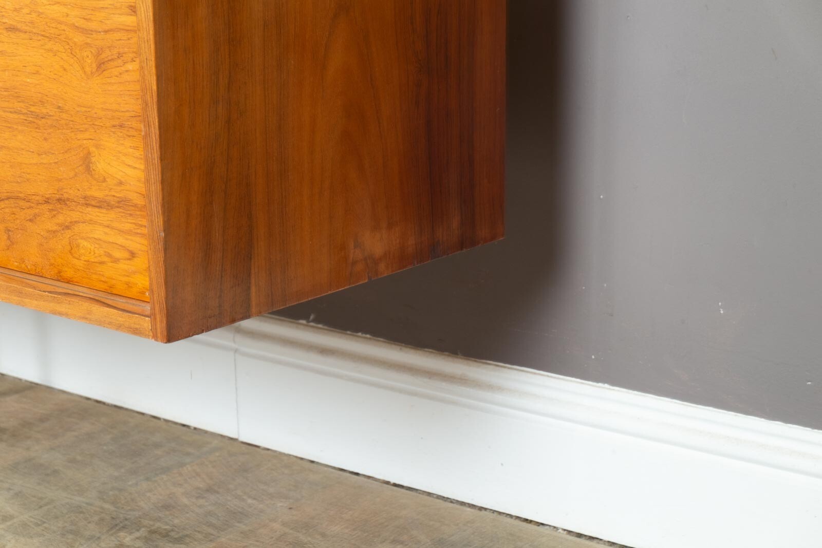 Vintage Retro Archie Shine Rosewood Wall Mounted Dorrington Sideboard
