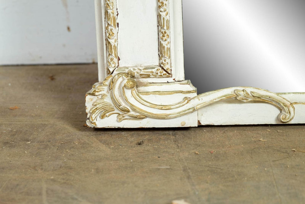 Vintage Retro Antique Overmantle Mirror