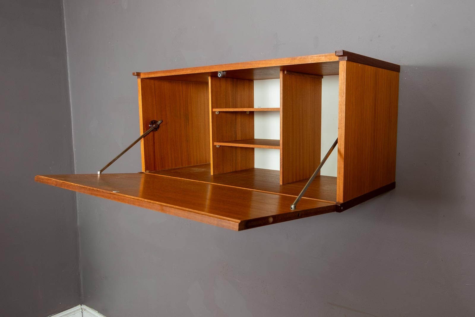 Vintage Retro Beaver and Tapley Modular Teak Cabinet