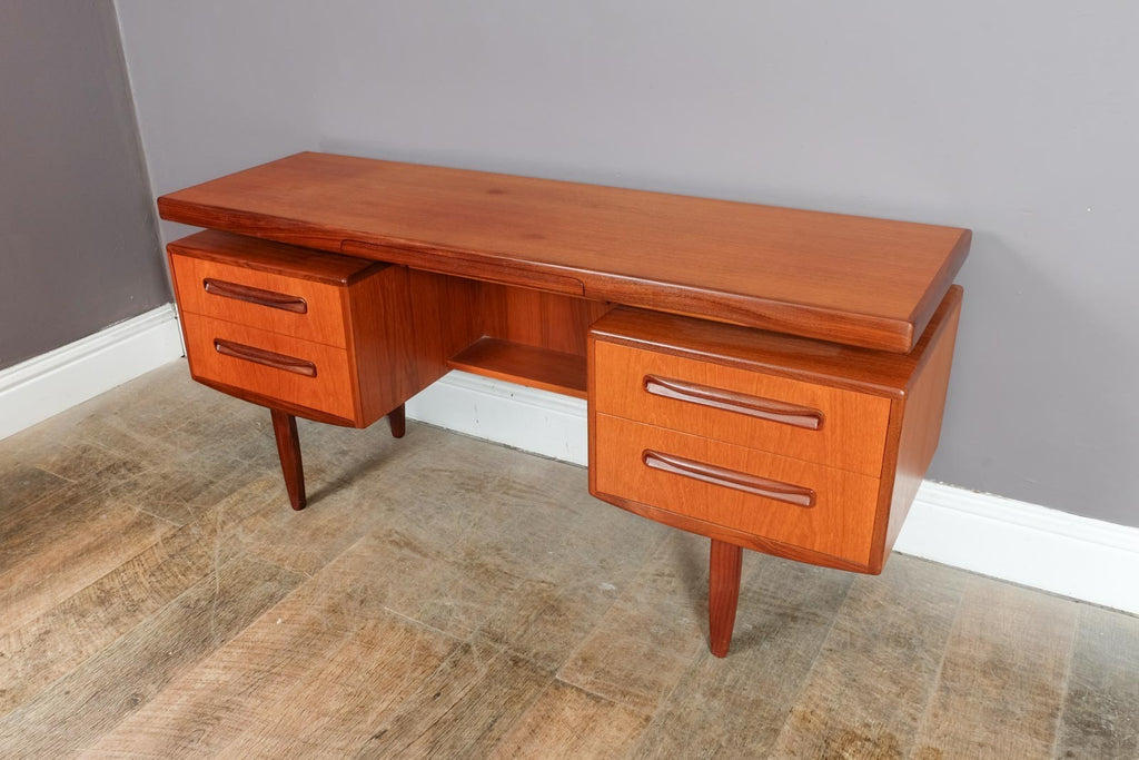 Vintage Retro G Plam Fresco Teak Dressing Table Desk