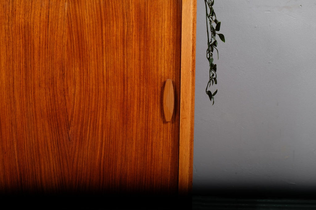 Vintage Mid Century Danish Style Small Teak Sideboard