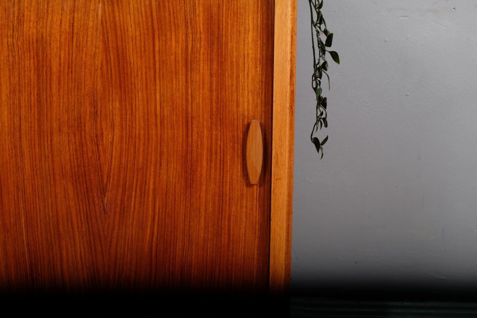 Vintage Mid Century Danish Style Small Teak Sideboard