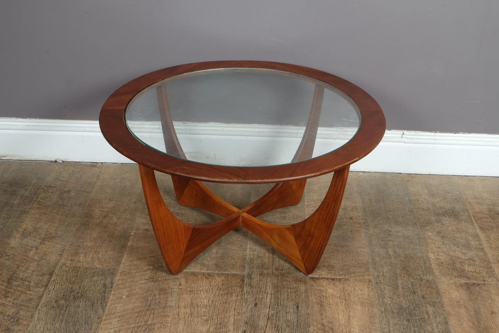 Vintage Retro G Plan Astro Teak and Glass Coffee Table