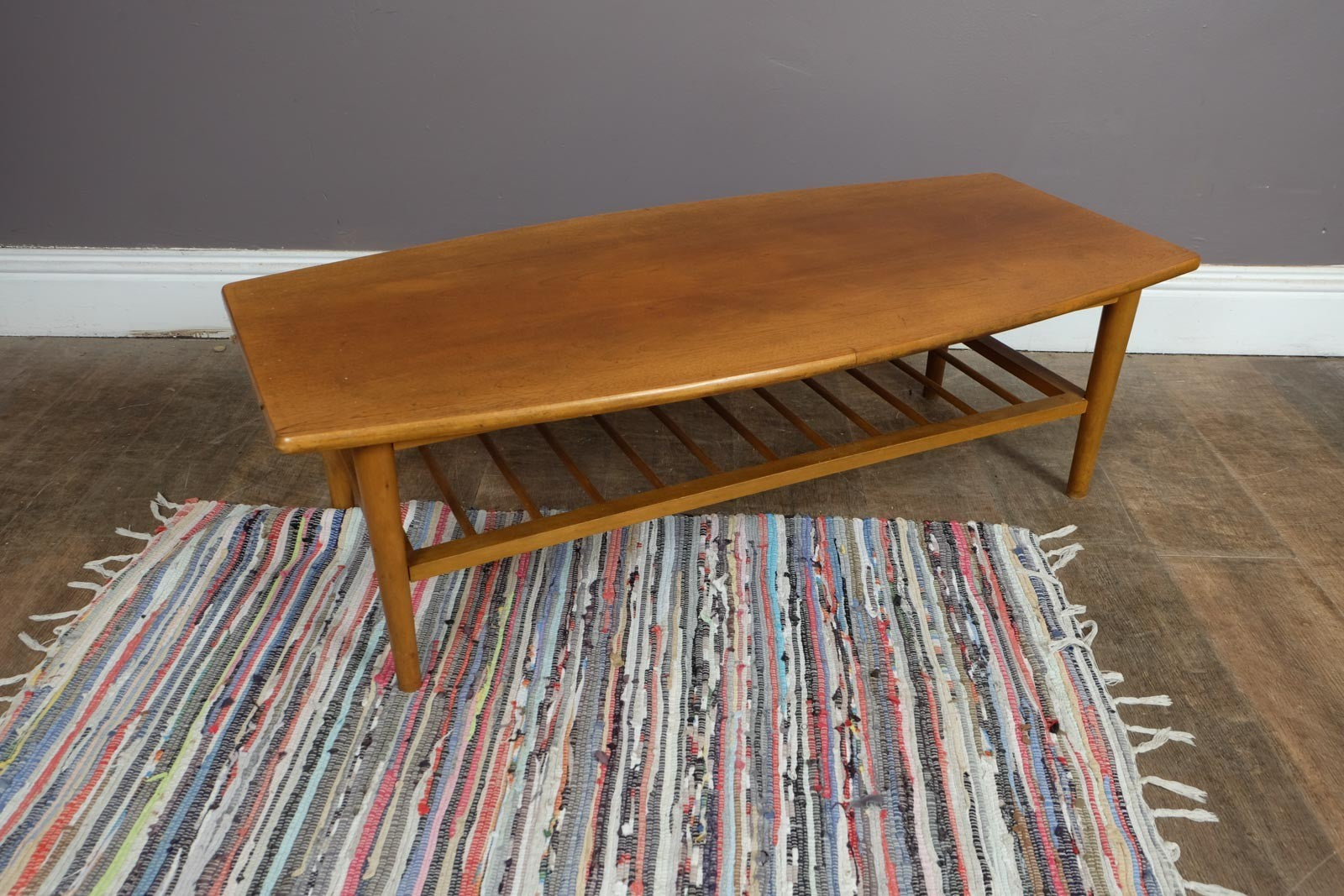 Vintage Retro Mid Century Teak Coffee Table