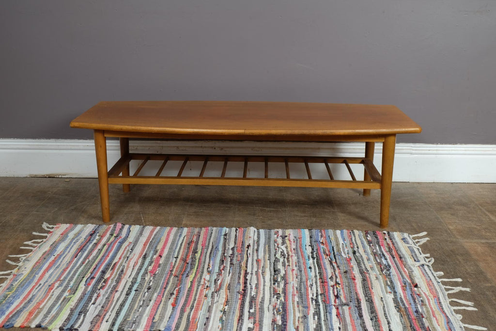 Vintage Retro Mid Century Teak Coffee Table