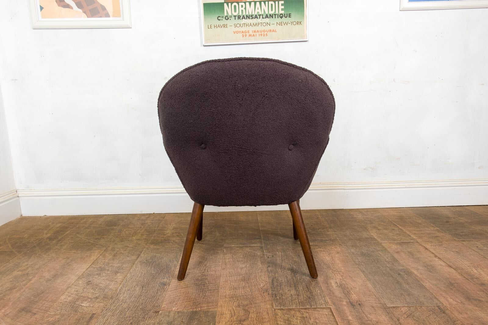 Vintage Retro Mid Century Occasional Chair by Toothill - Newly Upholstered