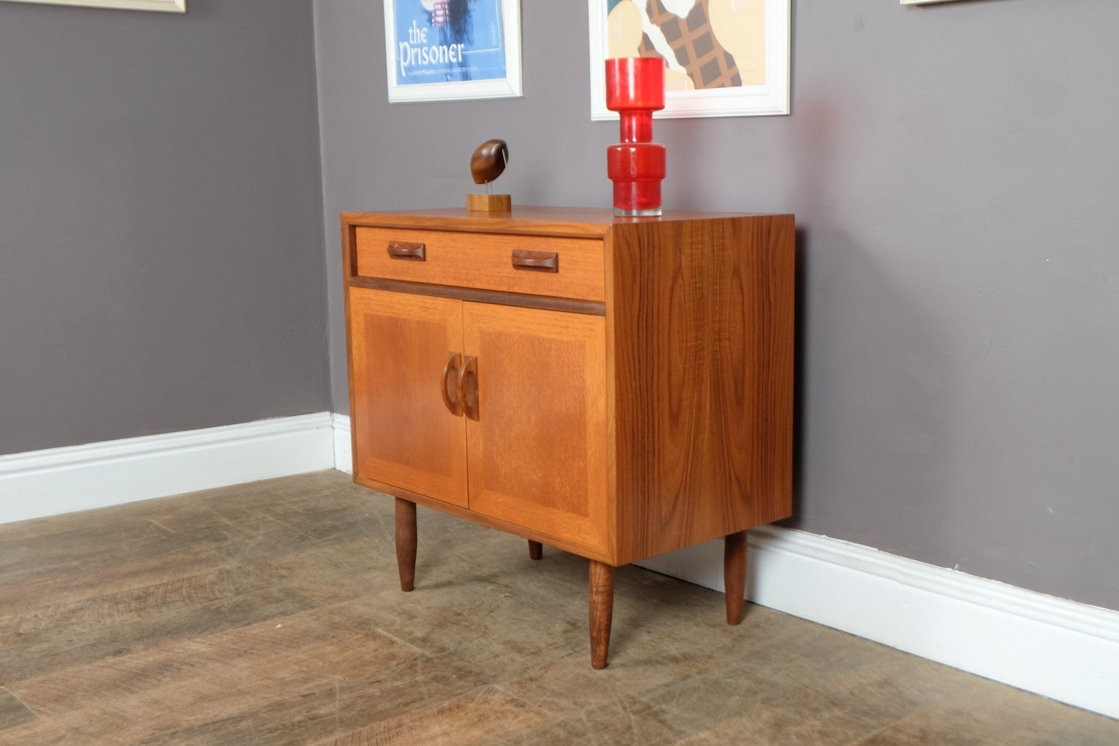 Vintage  Mid Century Small Teak G Plan Sierra Cabinet