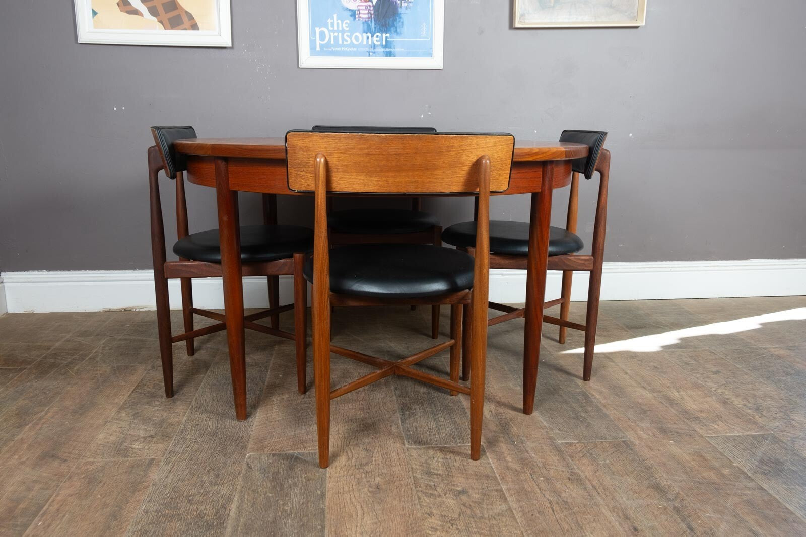 Vintage G Plan Fresco G Plan Teak Extending Dining Table and 4 Chairs