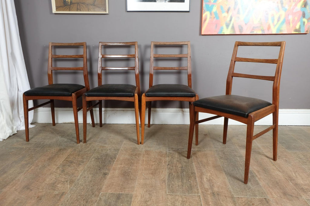 Vintage Retro Extending Dining Table and 4 Chairs by Fyne Ladye Richard Hornby
