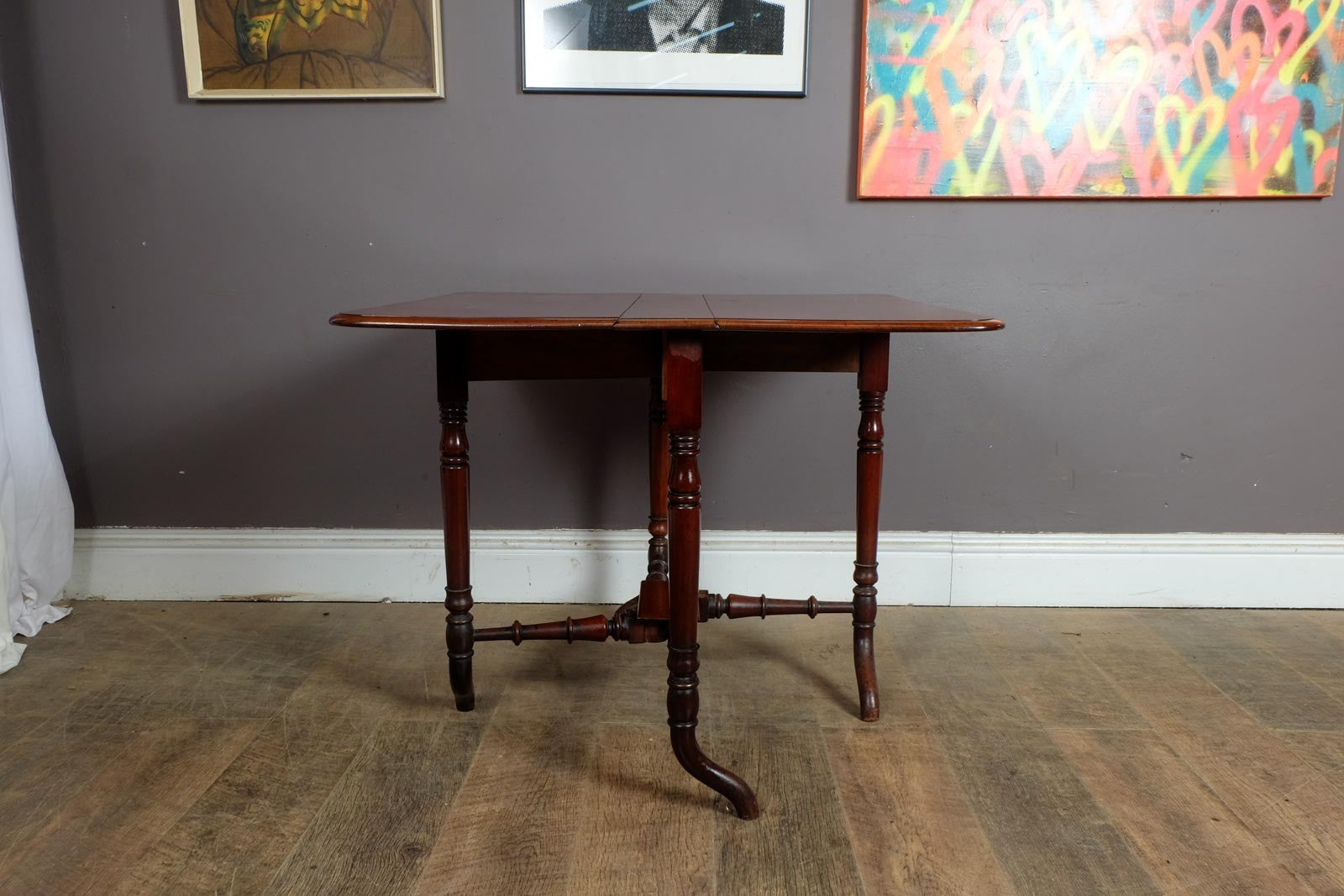 Antique Victorian Mahogany Sutherland Table c.1880