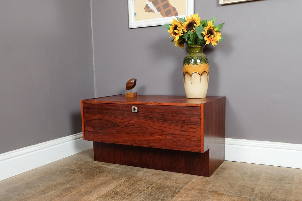 Vintage Retro Rosewood Mid Century Low Cabinet