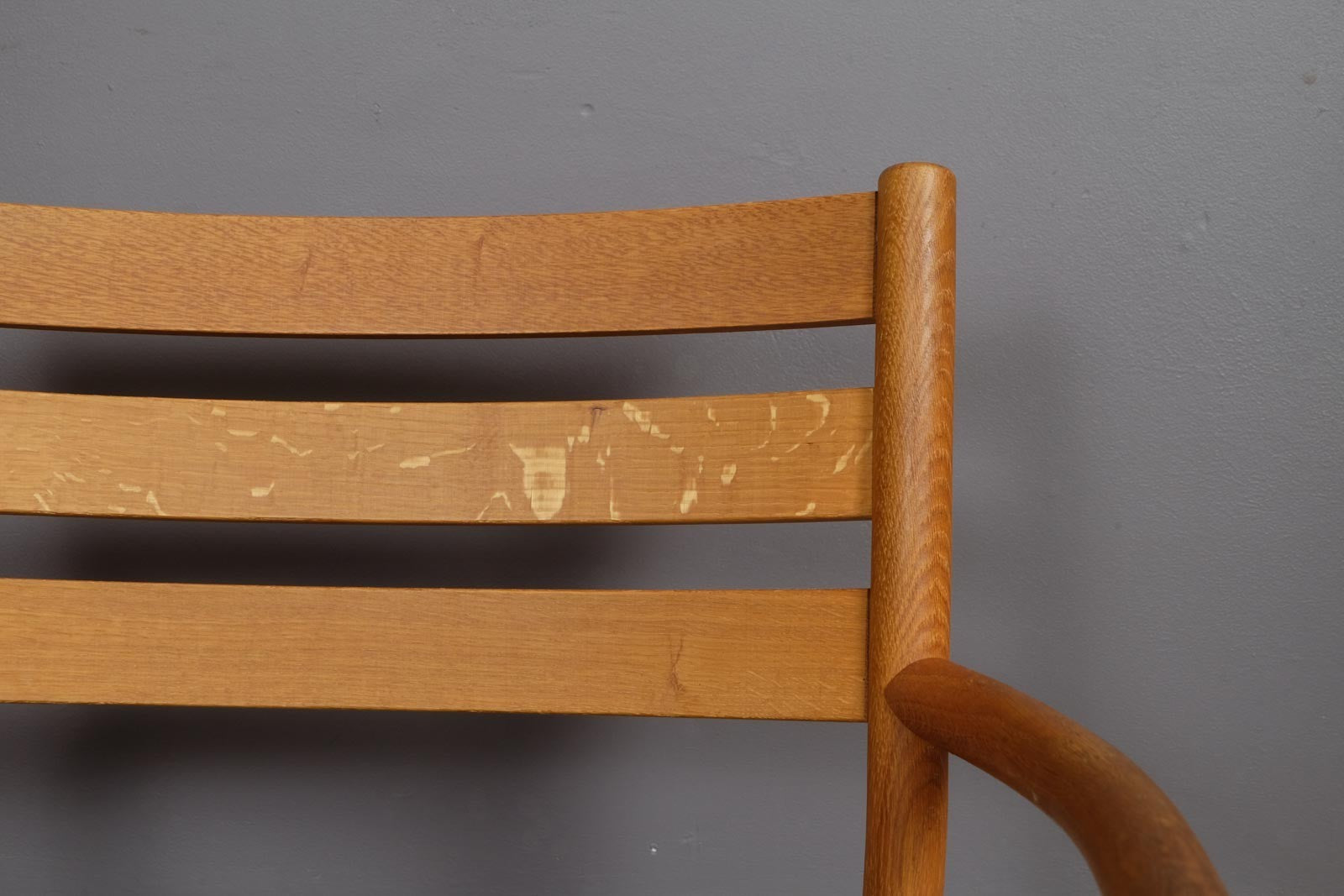 Vintage Retro Pair of Jed Light Oak Armchairs by David Irwin, Habitat