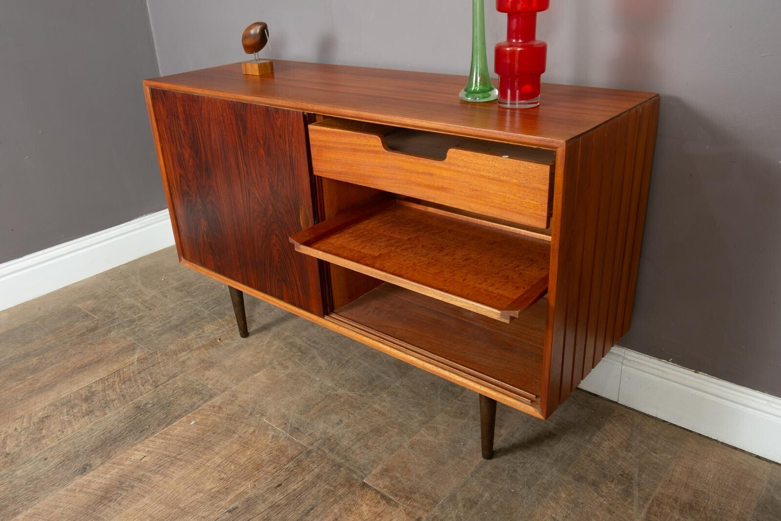 Vintage 1960s Rosewood Heals Sideboard - Mid Century