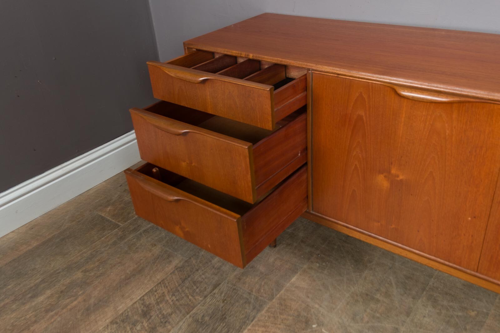 Vintage Retro Small Teak McIntosh Dunvegan Sideboard