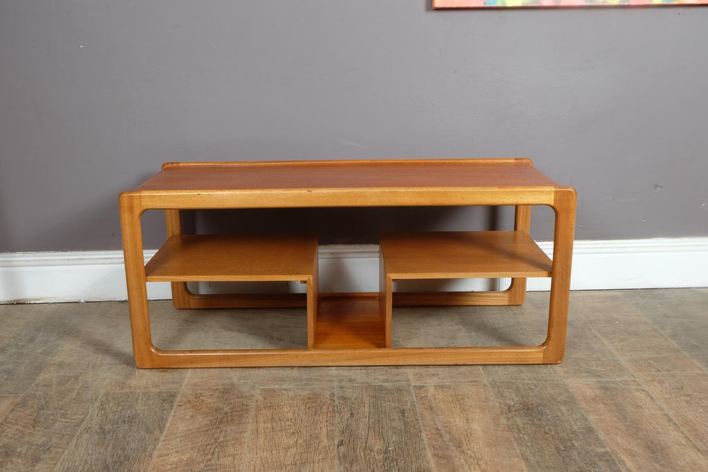Vintage Retro Mid Century Teak Coffee Table by McIntosh