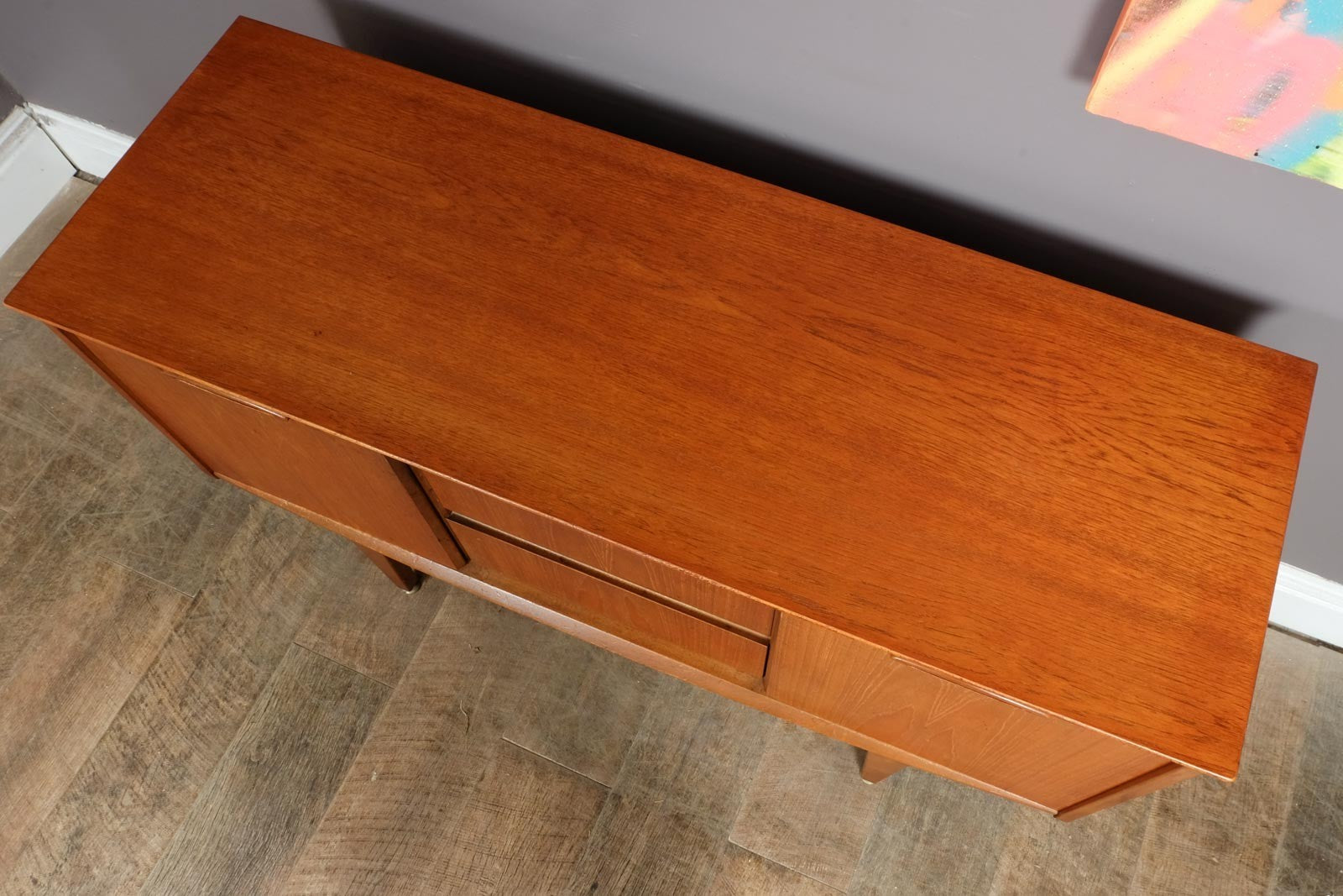 Vintage Retro Mid Century Teak Small Sideboard by Jentique