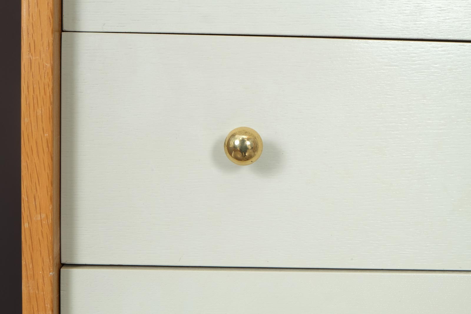Vintage G Plan E Gomme Tallboy Chest of Drawers China White