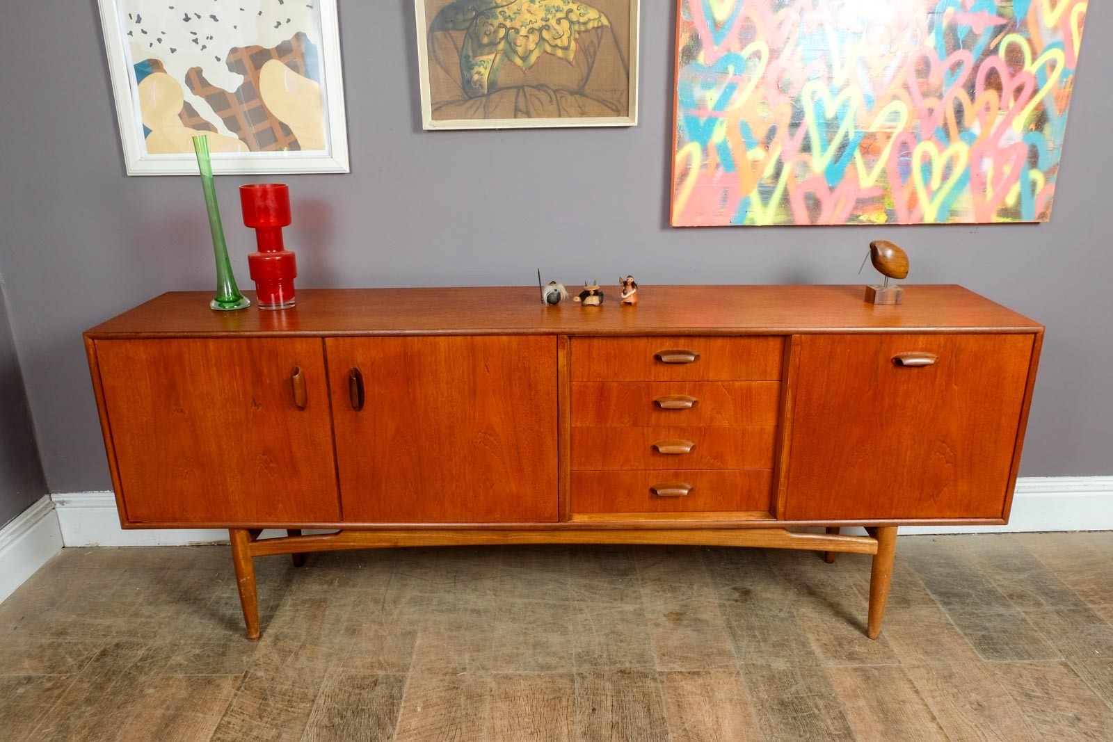 Vintage Retro Mid Century G Plan Brasilia Teak Sideboard