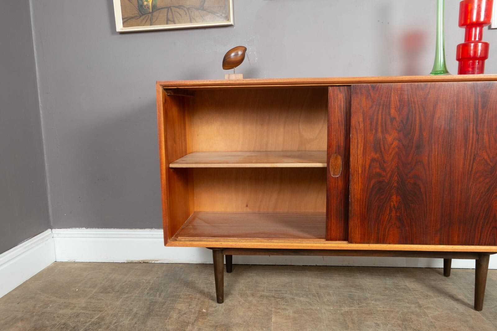 Vintage 1960s Rosewood Heals Sideboard - Mid Century